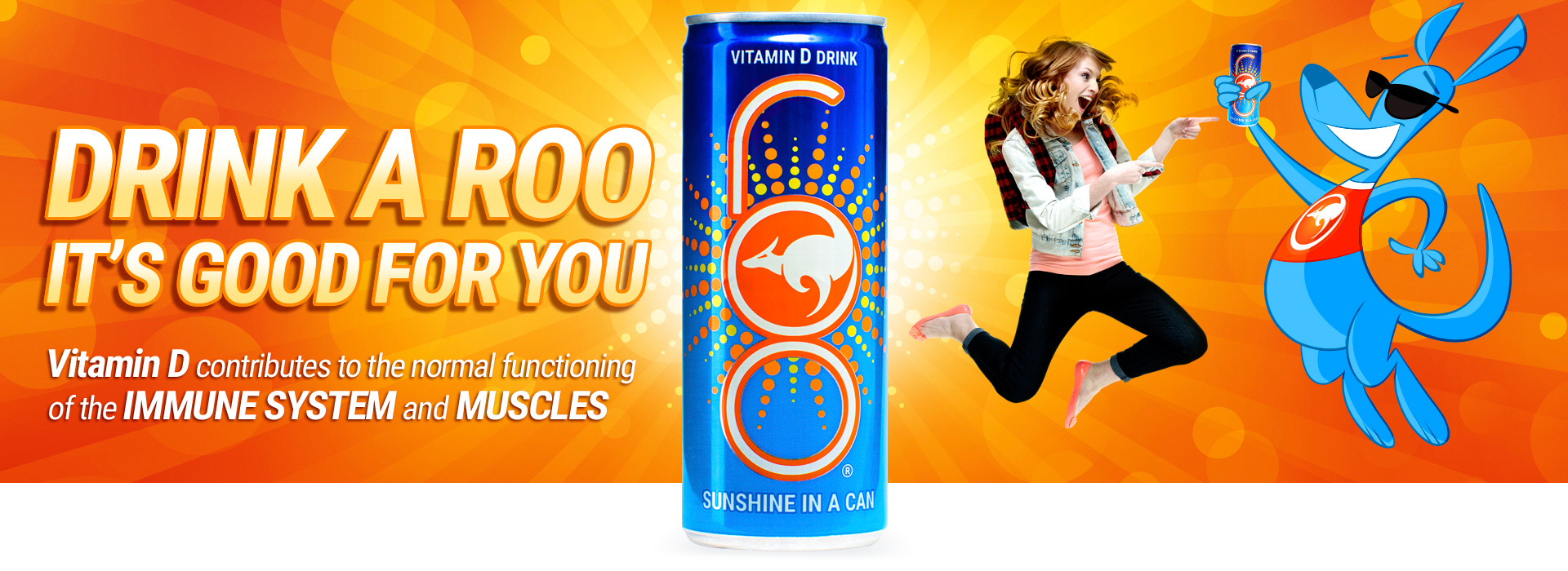 Roo! Sunshine in a can!